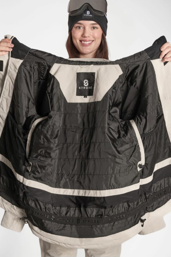 Aura Ski Jacket Lt Beige - Women's