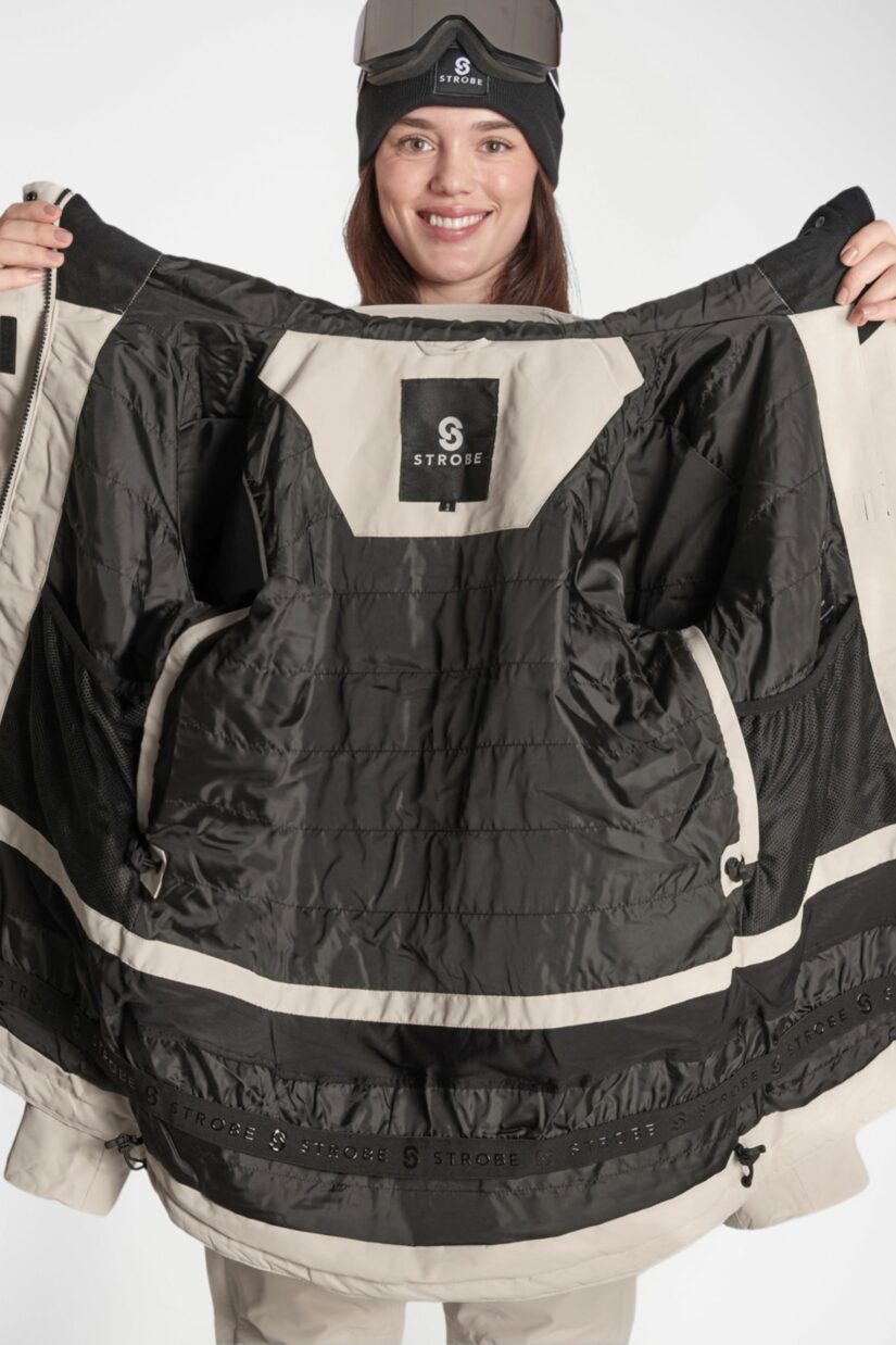 Aura Ski Jacket Lt Beige - Women's