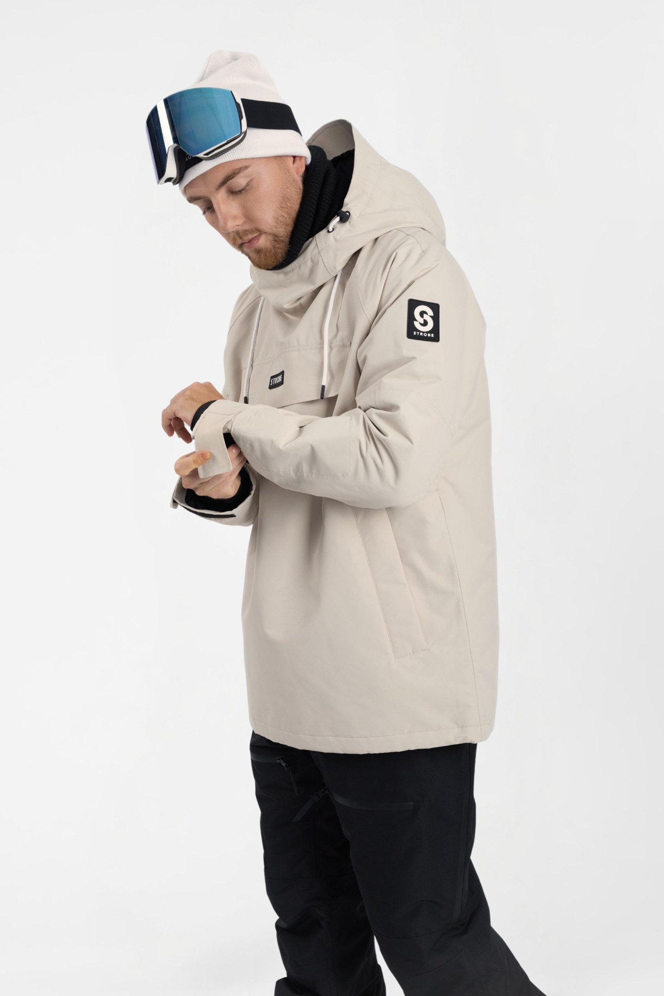 Halo Ski Jas Lt Beige - Heren