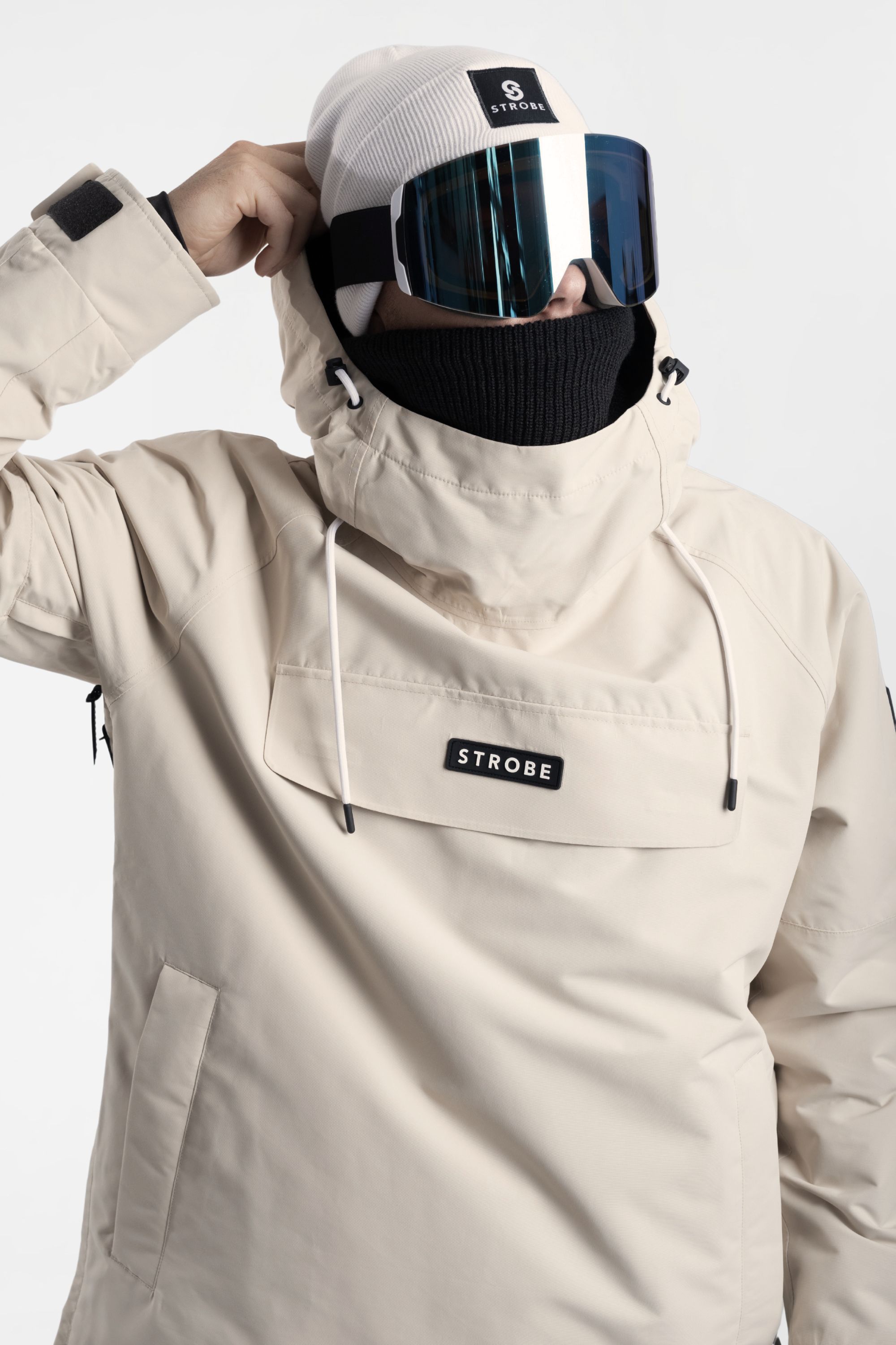 Halo Ski Jas Lt Beige - Heren