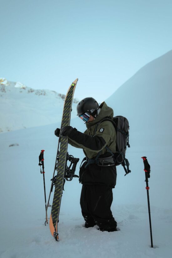 Veste de ski Lynx Olive Green - Hommes