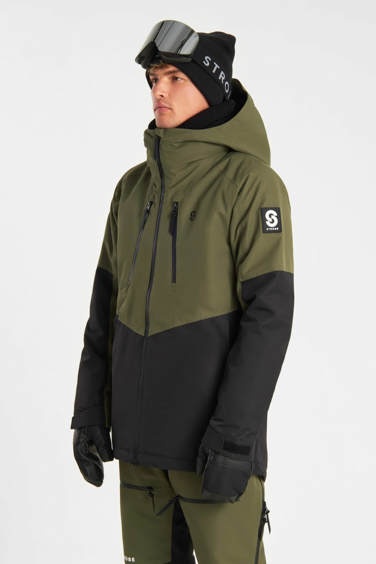 Lynx Ski Jacket Olive Green - Men's