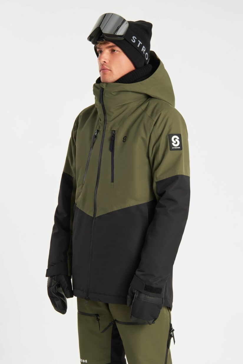Lynx Ski Jacket Olive Green - Men's