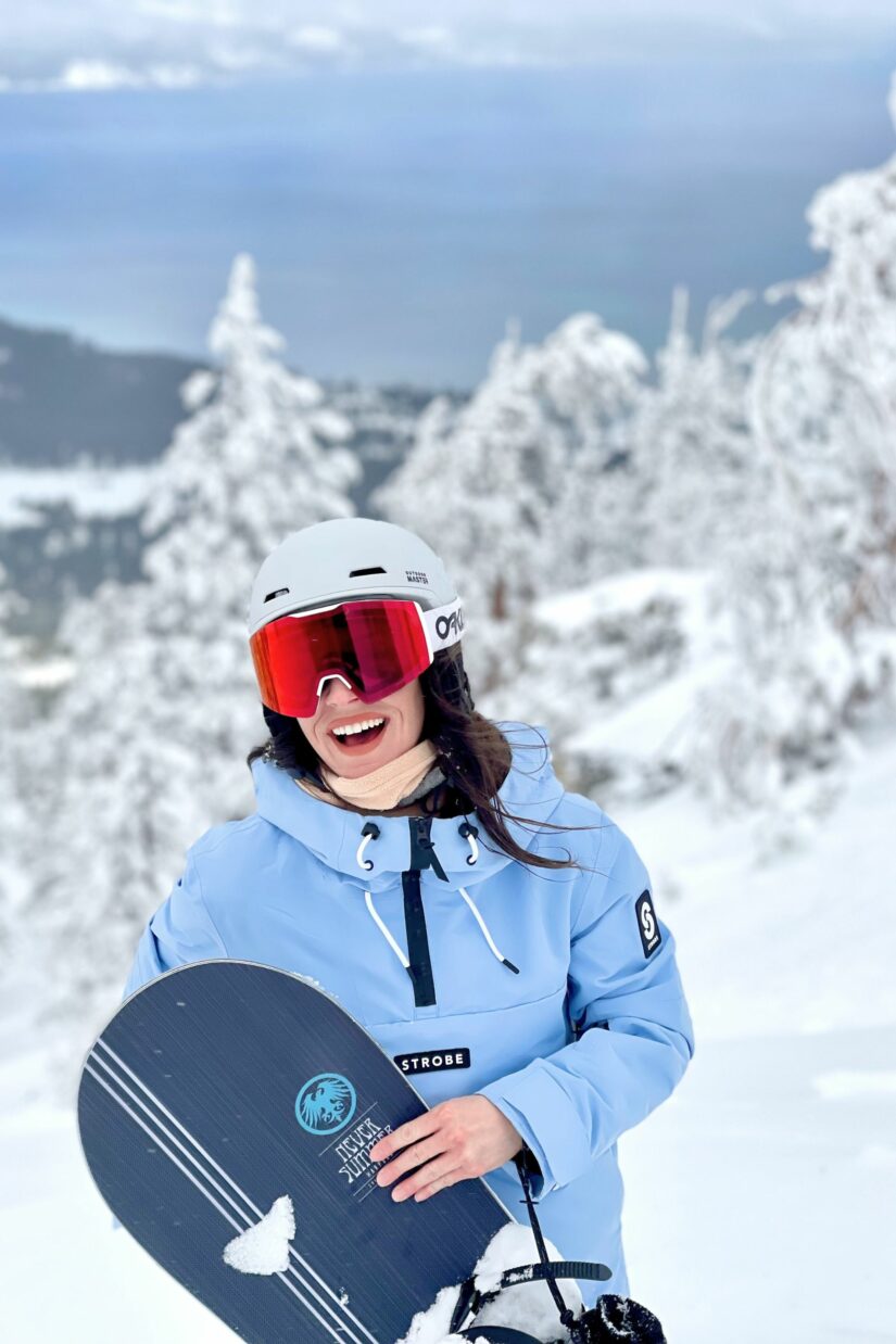Luna Snowboard Jacket Serenity Blue - Women's