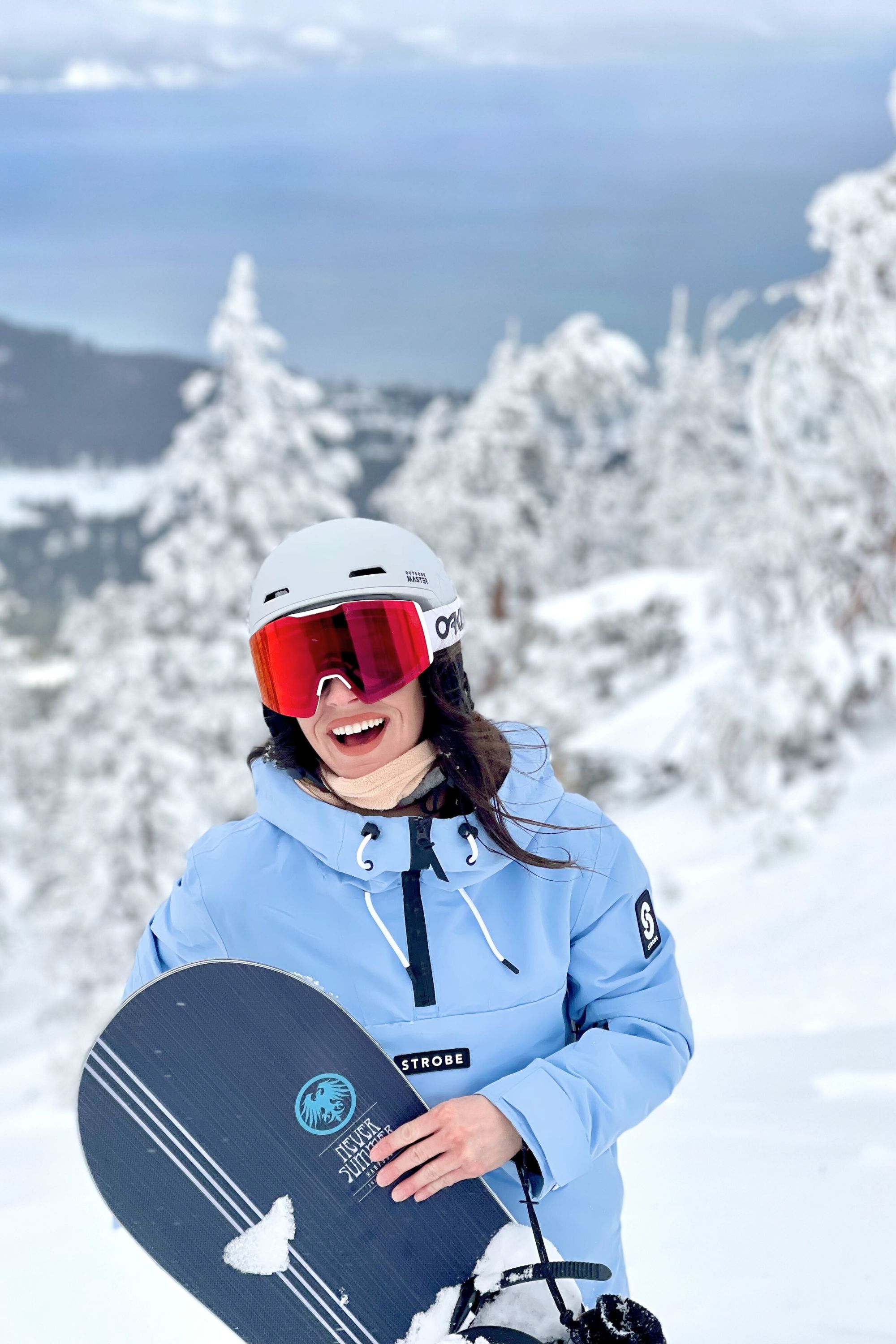 Veste de Snowboard Luna Serenity Blue - Femmes