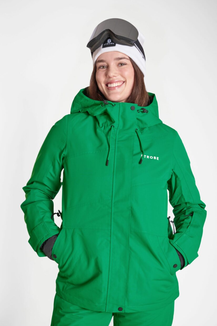 Aura Ski Jacket Kelly Green - Women's