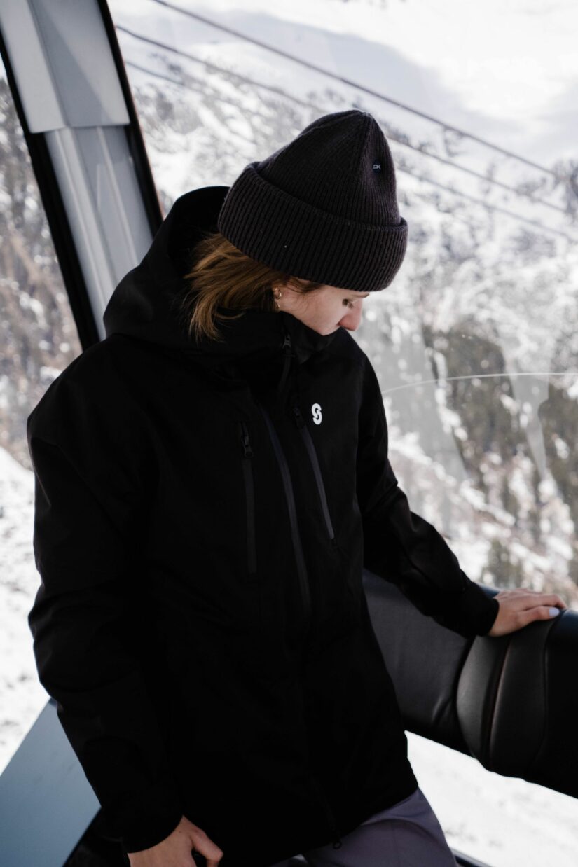 Lynx Ski Jacket Black - Women's