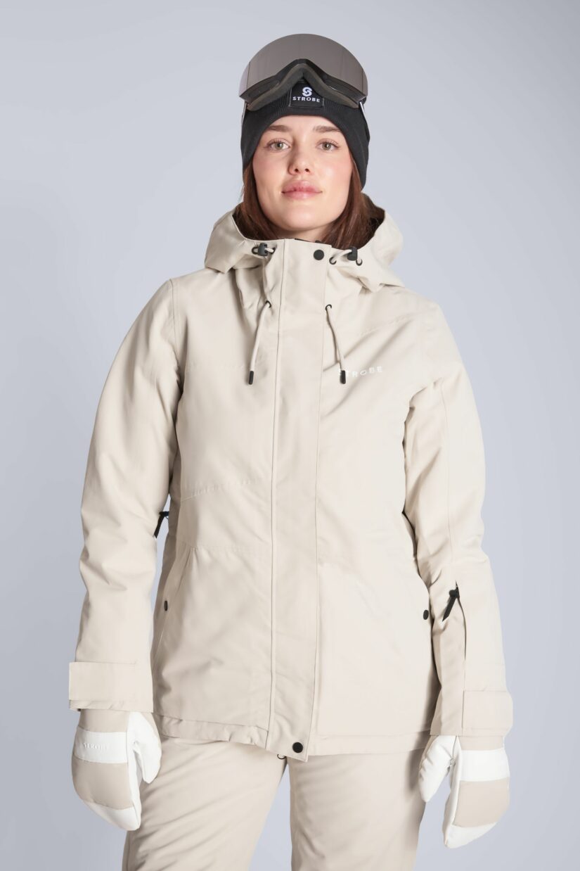 Renewed - Aura Ski Jacket Lt Beige - Medium - Women's