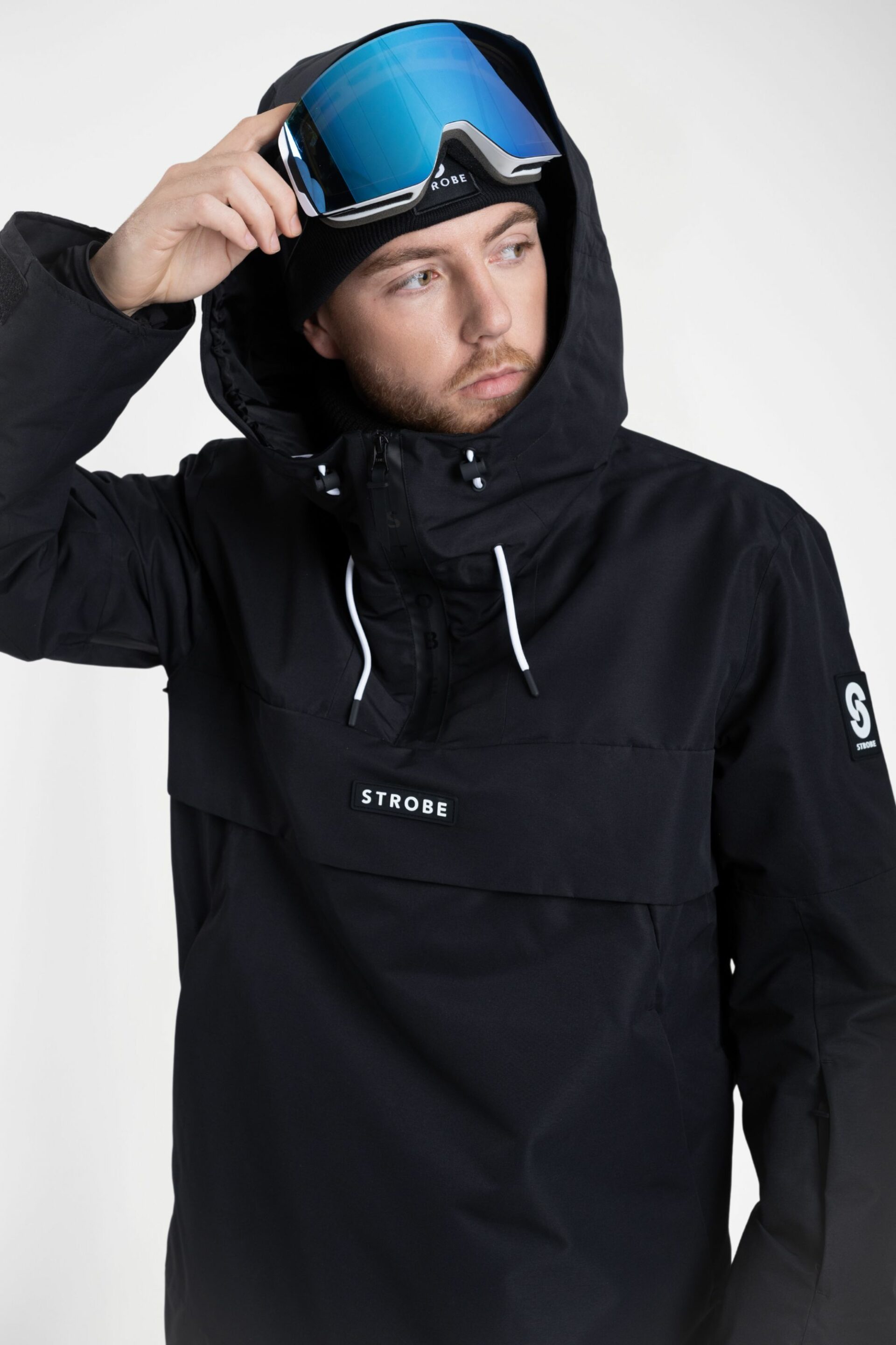 Luna Snowboardjacka Black - Herr