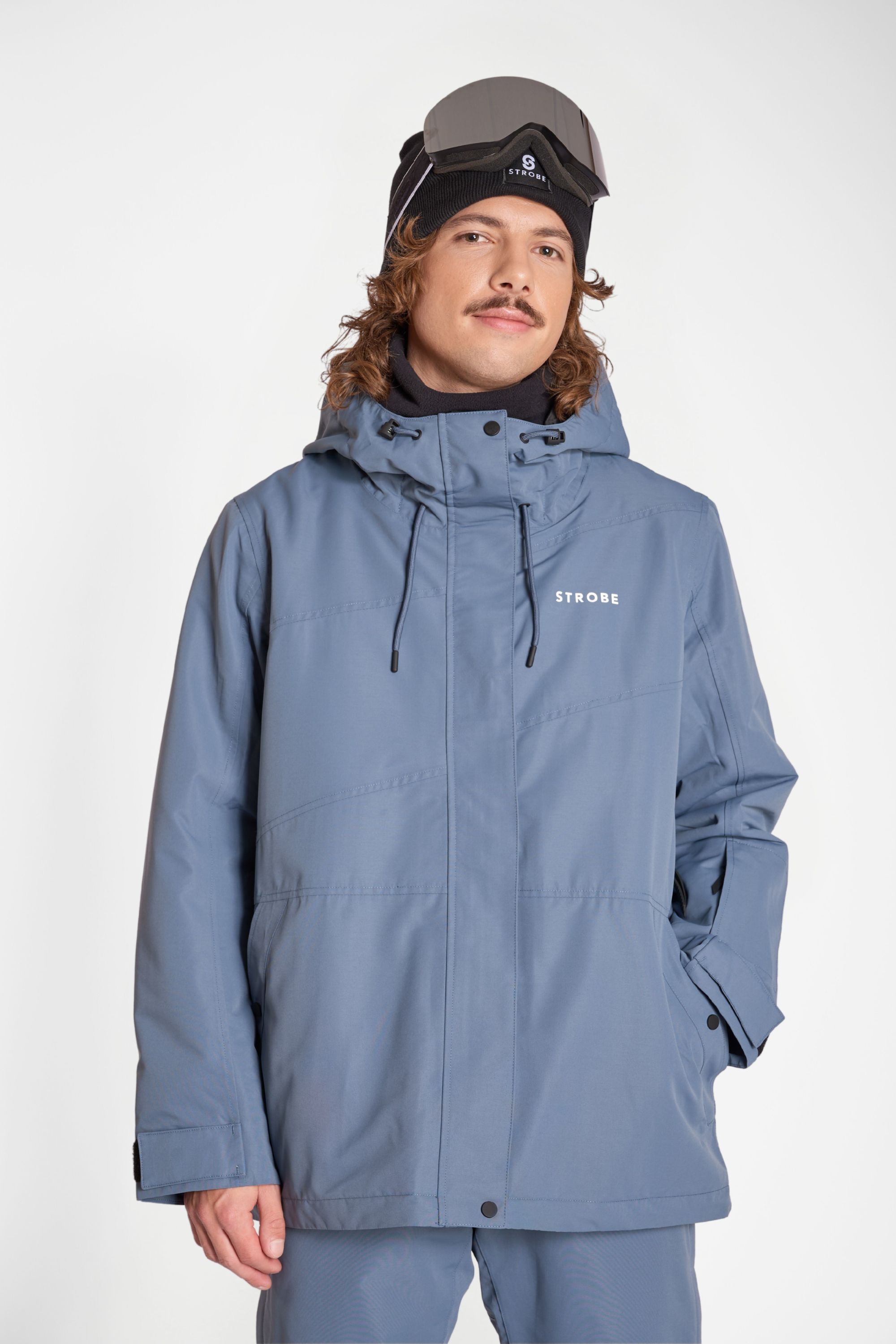 Aura Ski Jacket Slate Blue - Men's