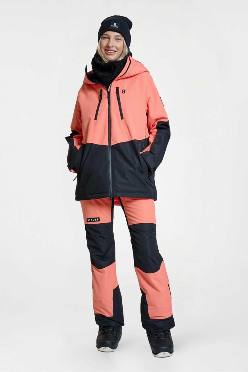 Lynx Ski Jacket Coral - Women's