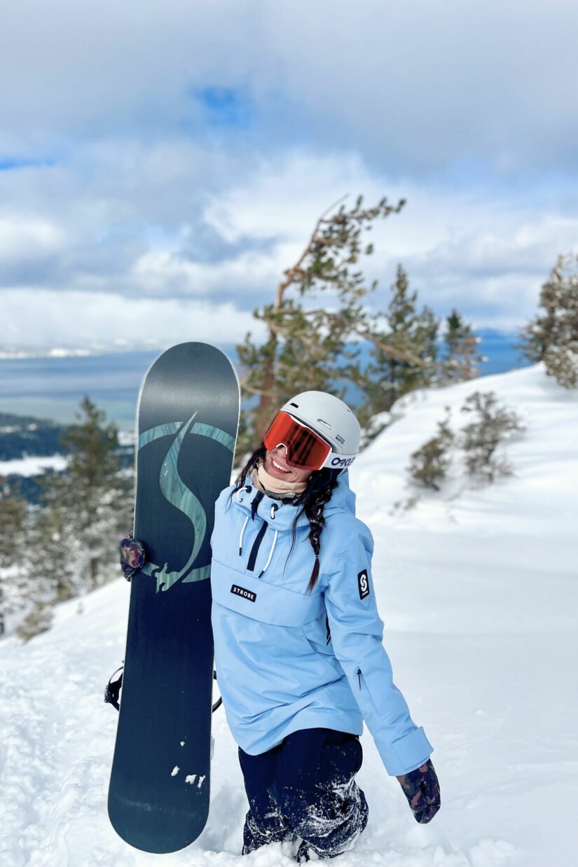 Luna Snowboard Jacket Serenity Blue - Women's