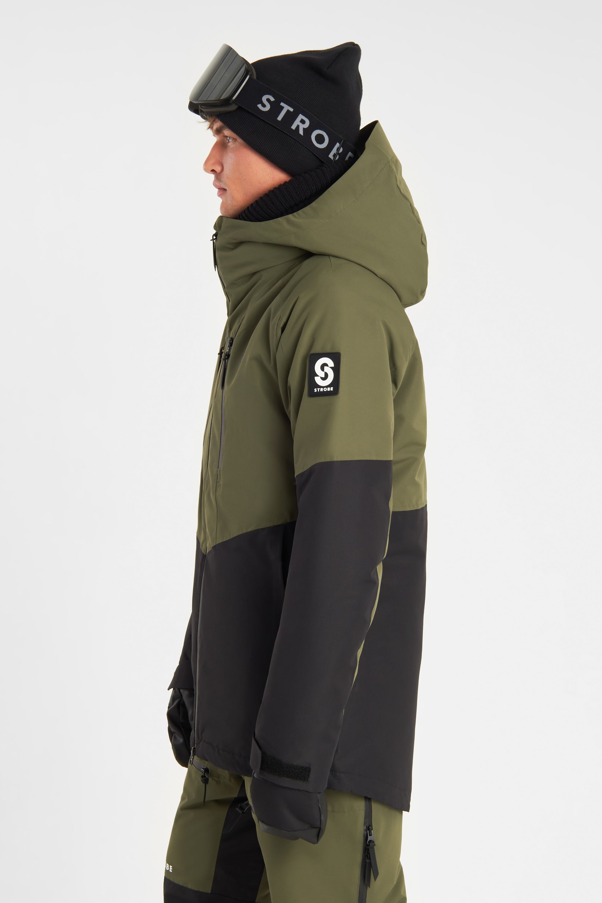 Lynx Ski Jas Olive Green - Heren