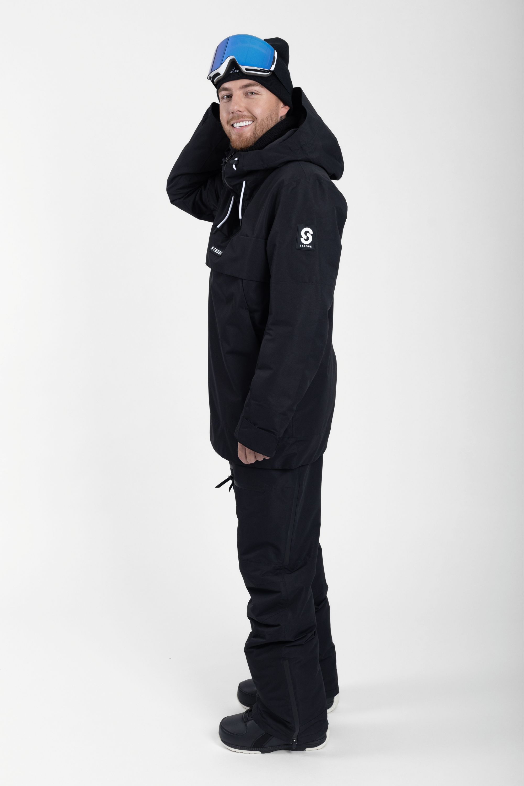 Luna Snowboard Jacket Black - Men's