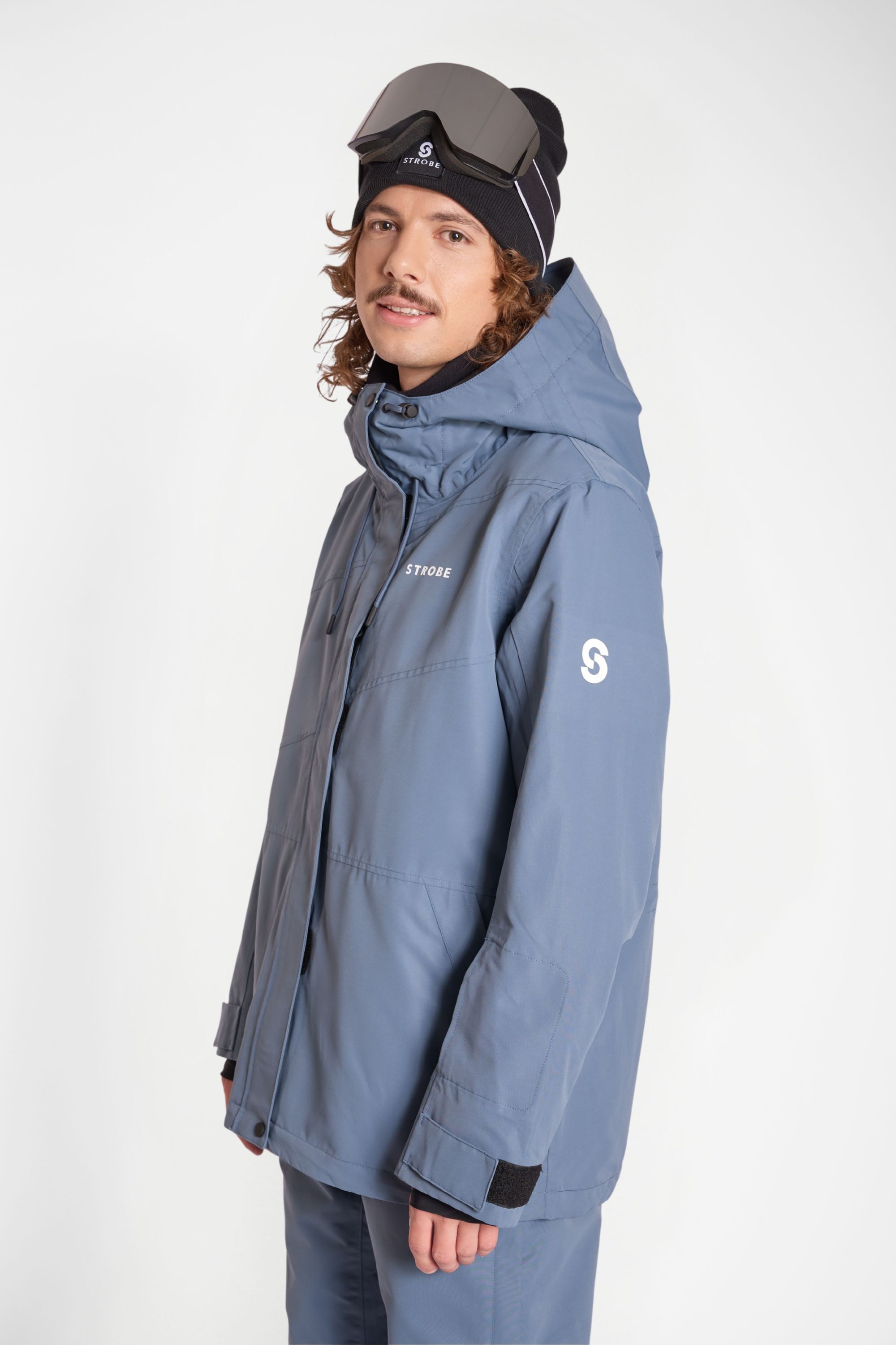 Aura Ski Jacket Slate Blue - Men's