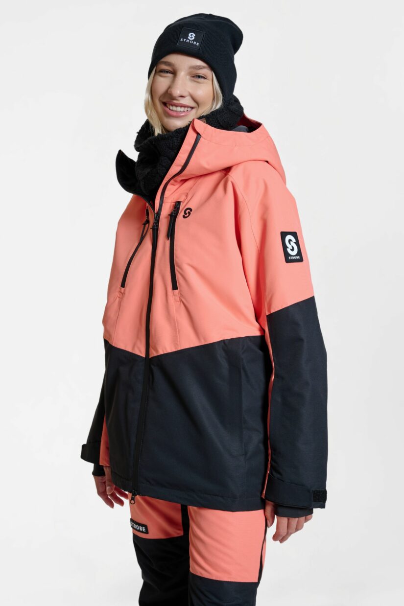 Lynx Ski Jacket Coral - Women's