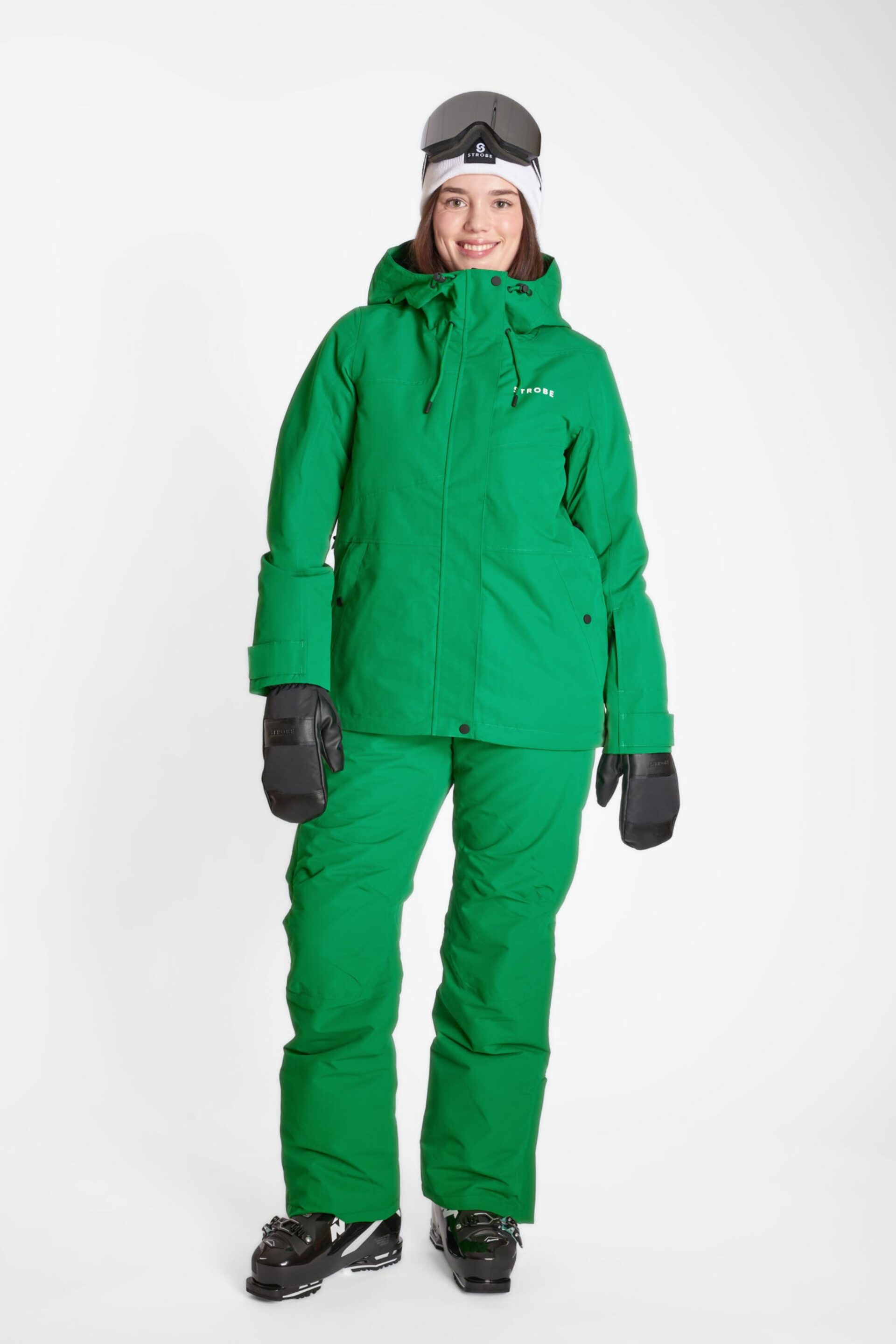 Aura Chaqueta de esquí Kelly Green - Mujer