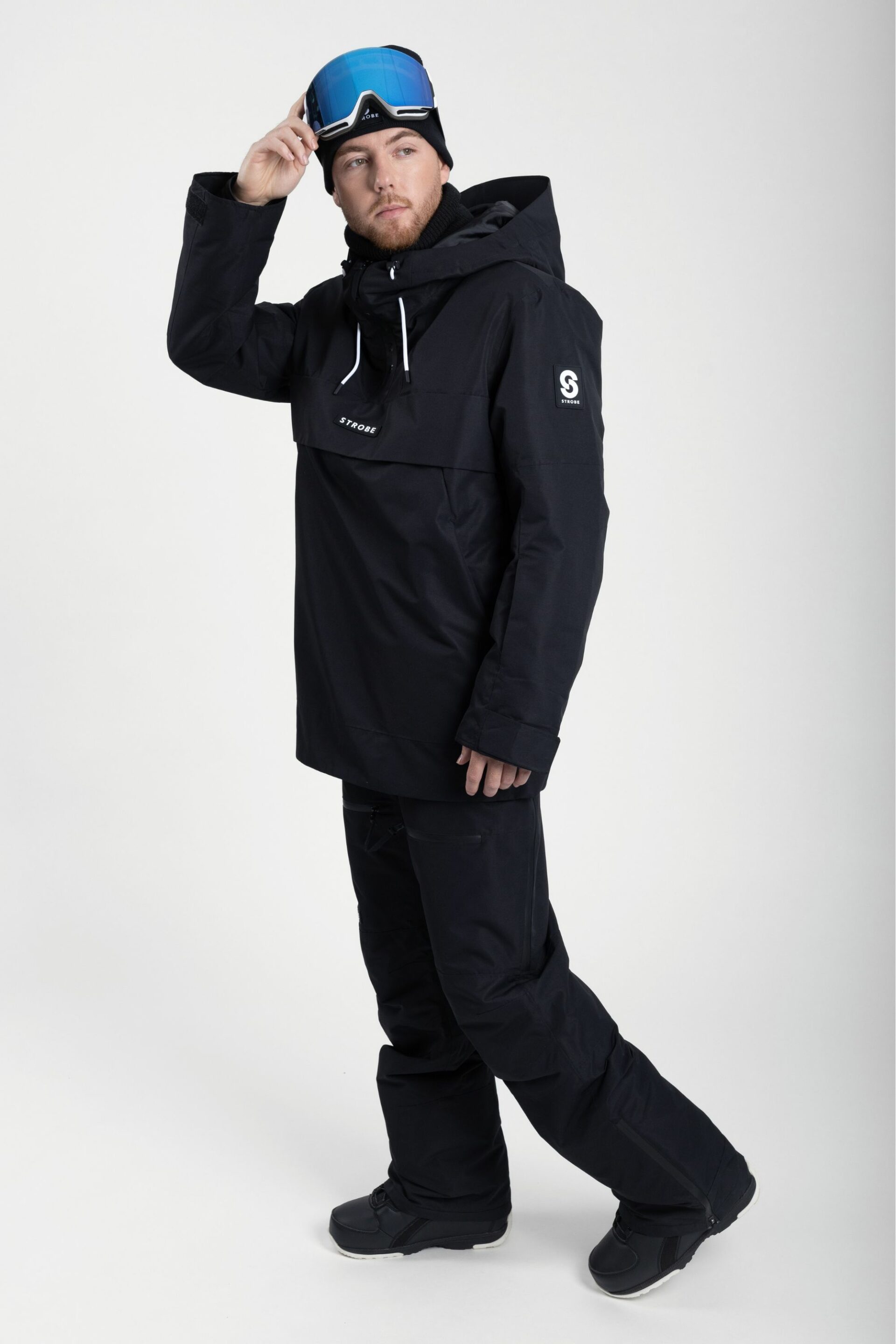 Luna Snowboardjacka Black - Herr