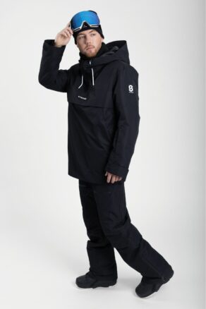 Luna Snowboardjacka Black - Herr