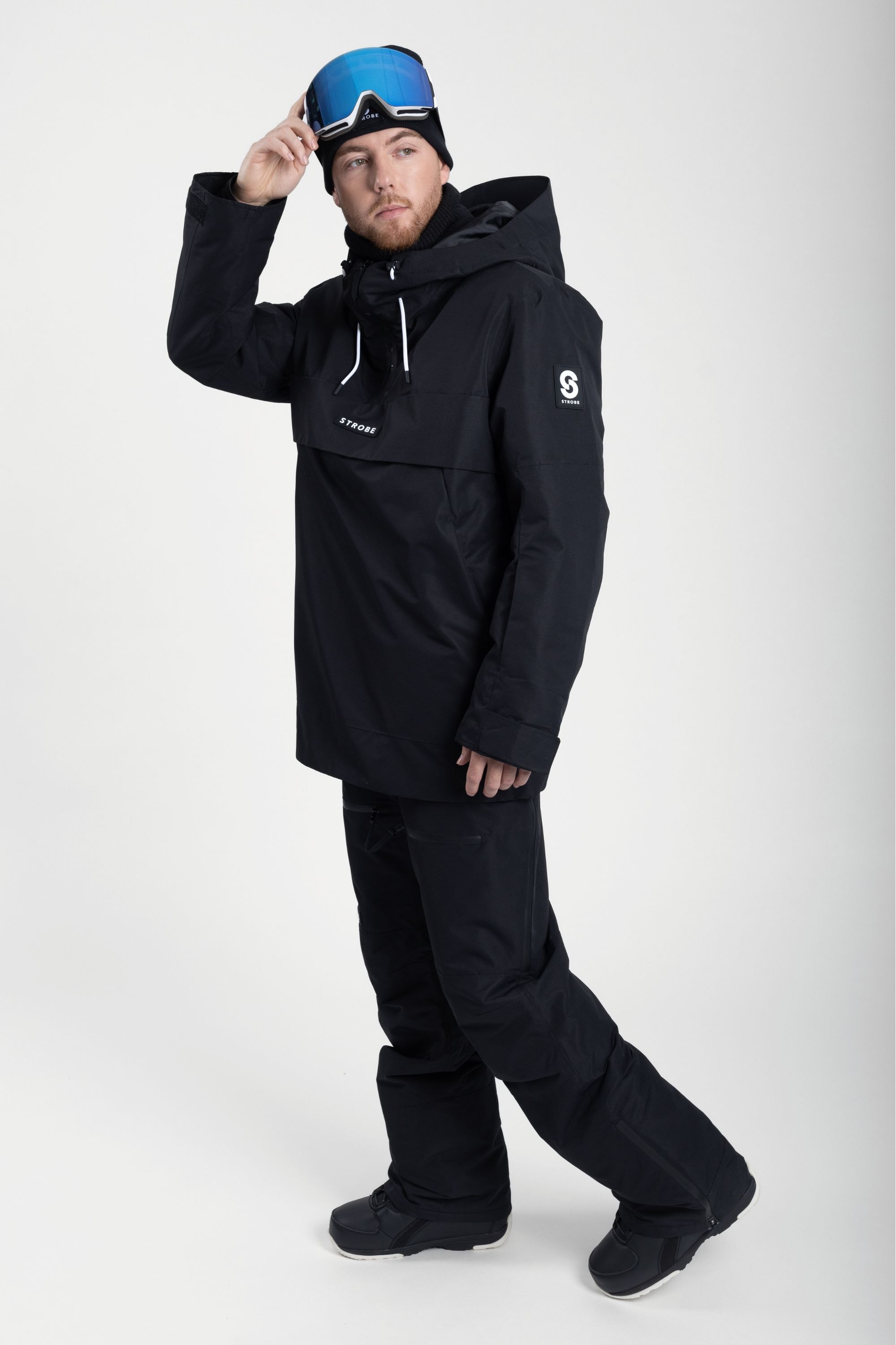 Luna Snowboard Jacket Black - Men's
