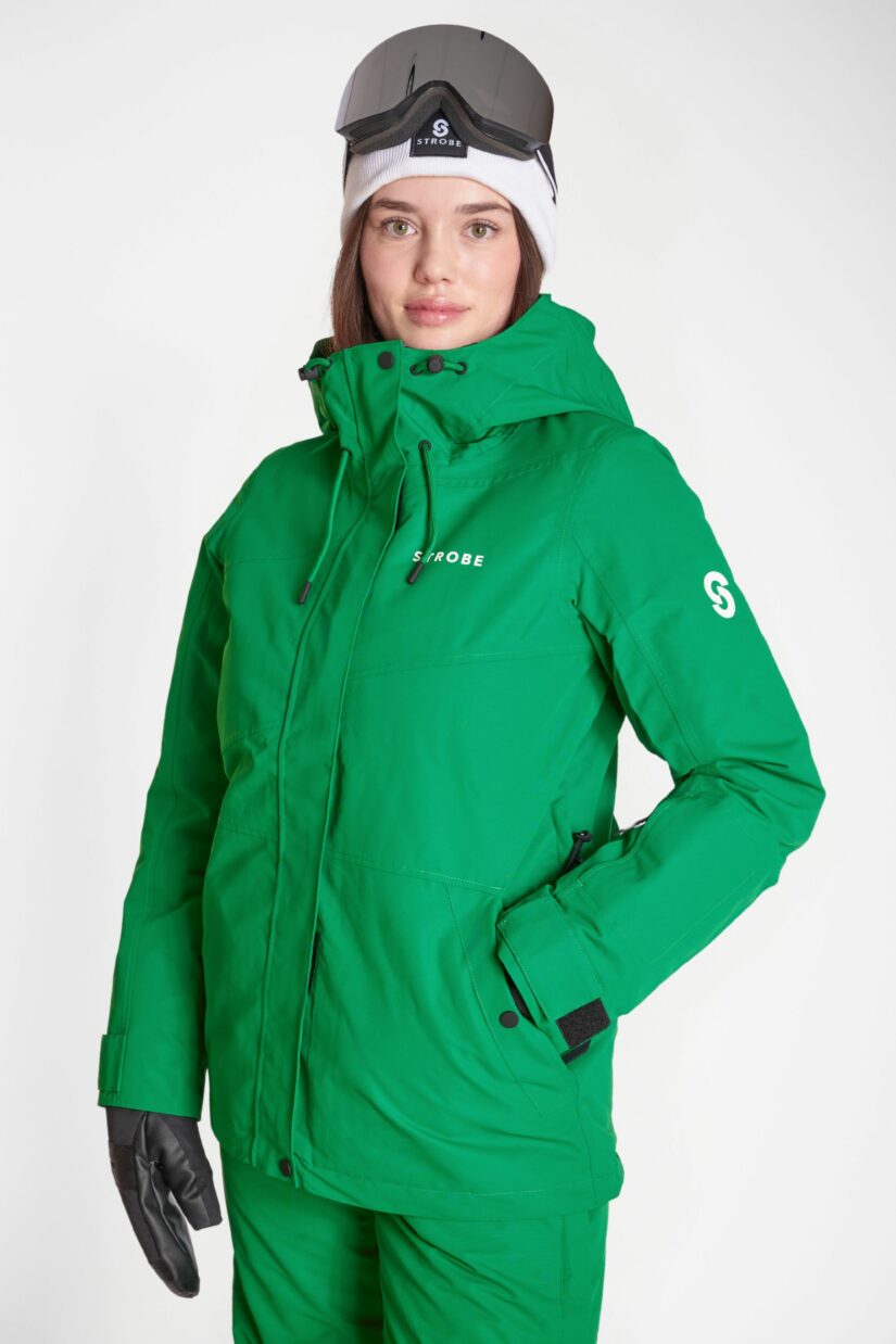 Aura Ski Jacket Kelly Green - Women's