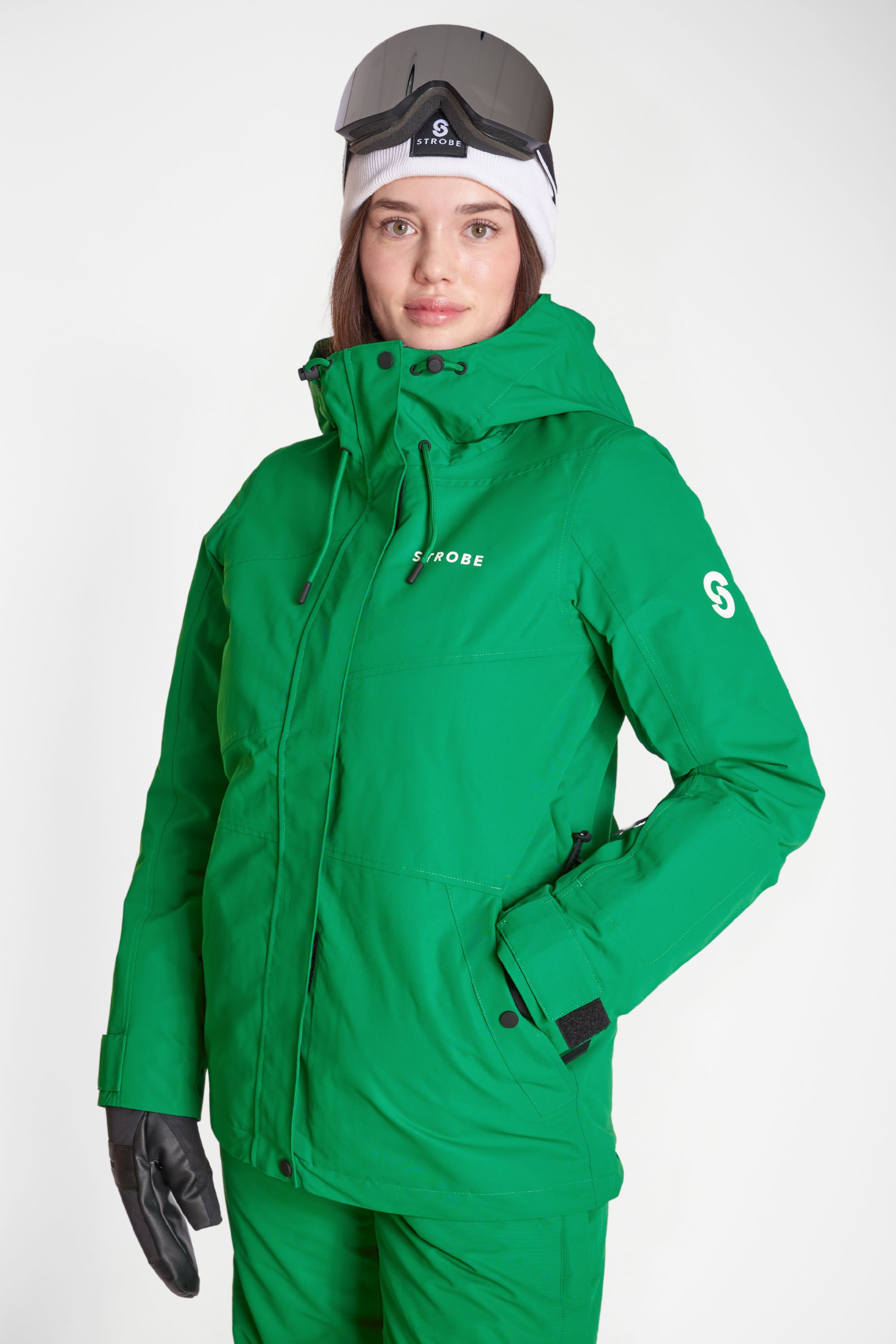Aura Ski Jacket Kelly Green - Women's
