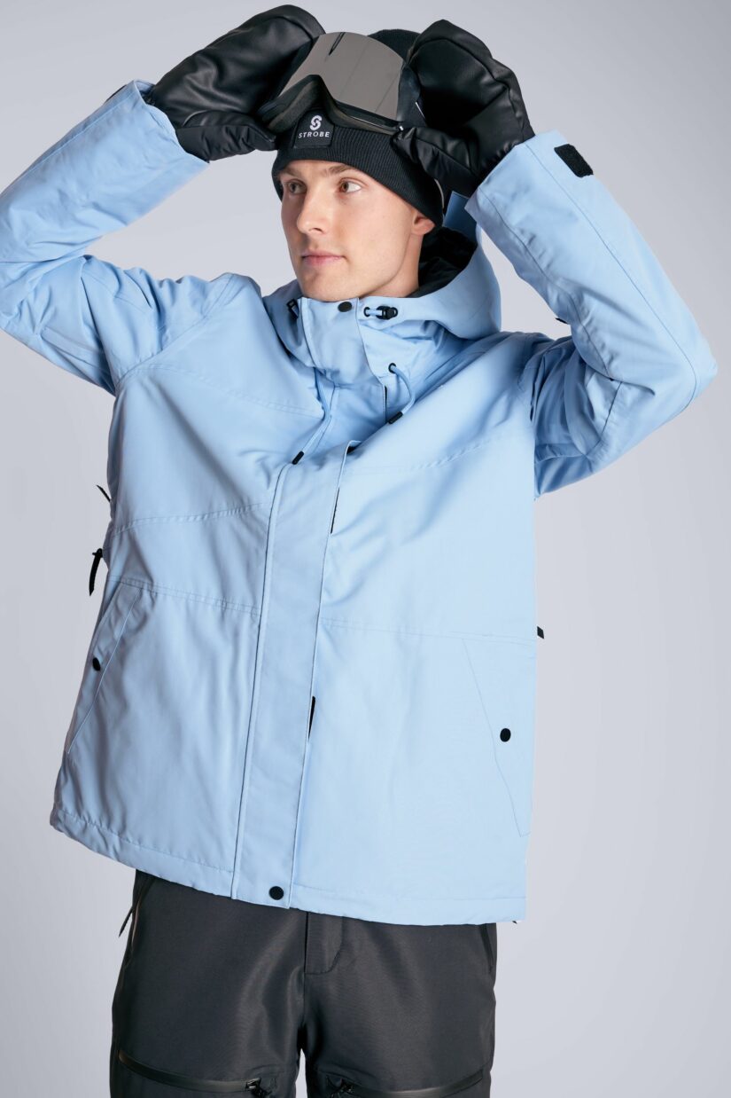 Aura Ski Jacket Serenity Blue - Men's
