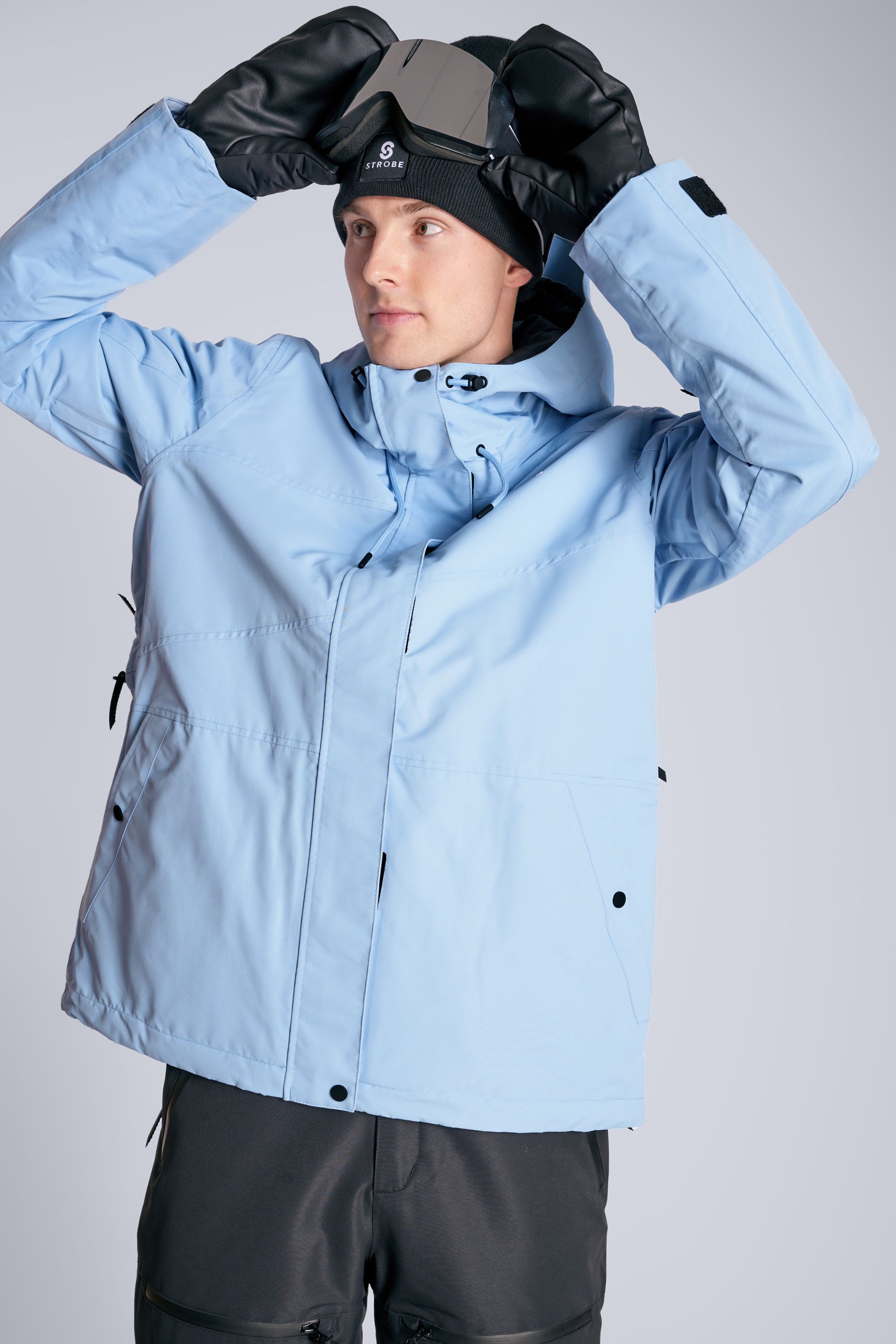 Aura Ski Jacket Serenity Blue - Men's