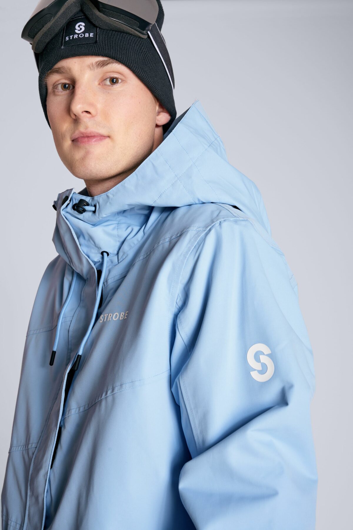 Aura Ski Jacket Serenity Blue - Men's