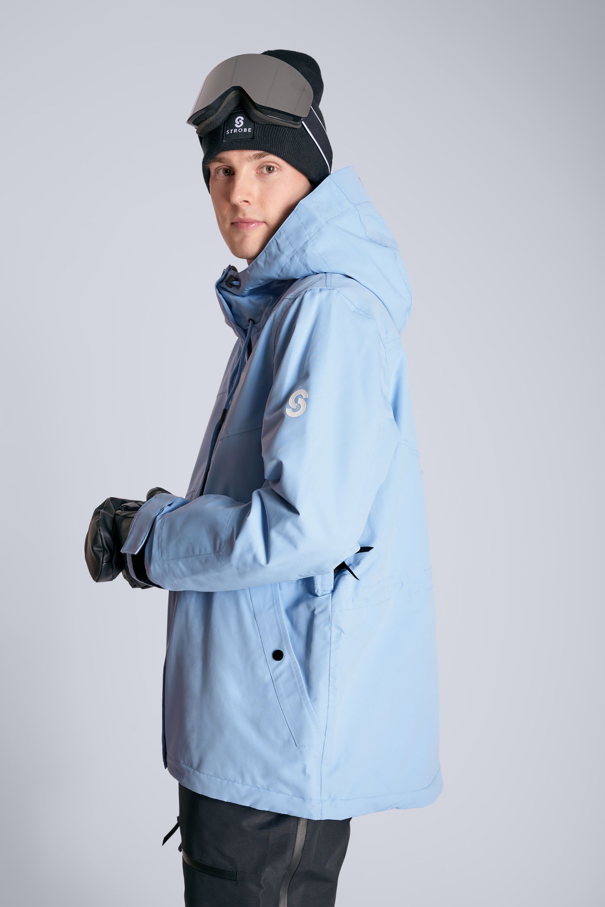 Aura Ski Jacket Serenity Blue - Men's