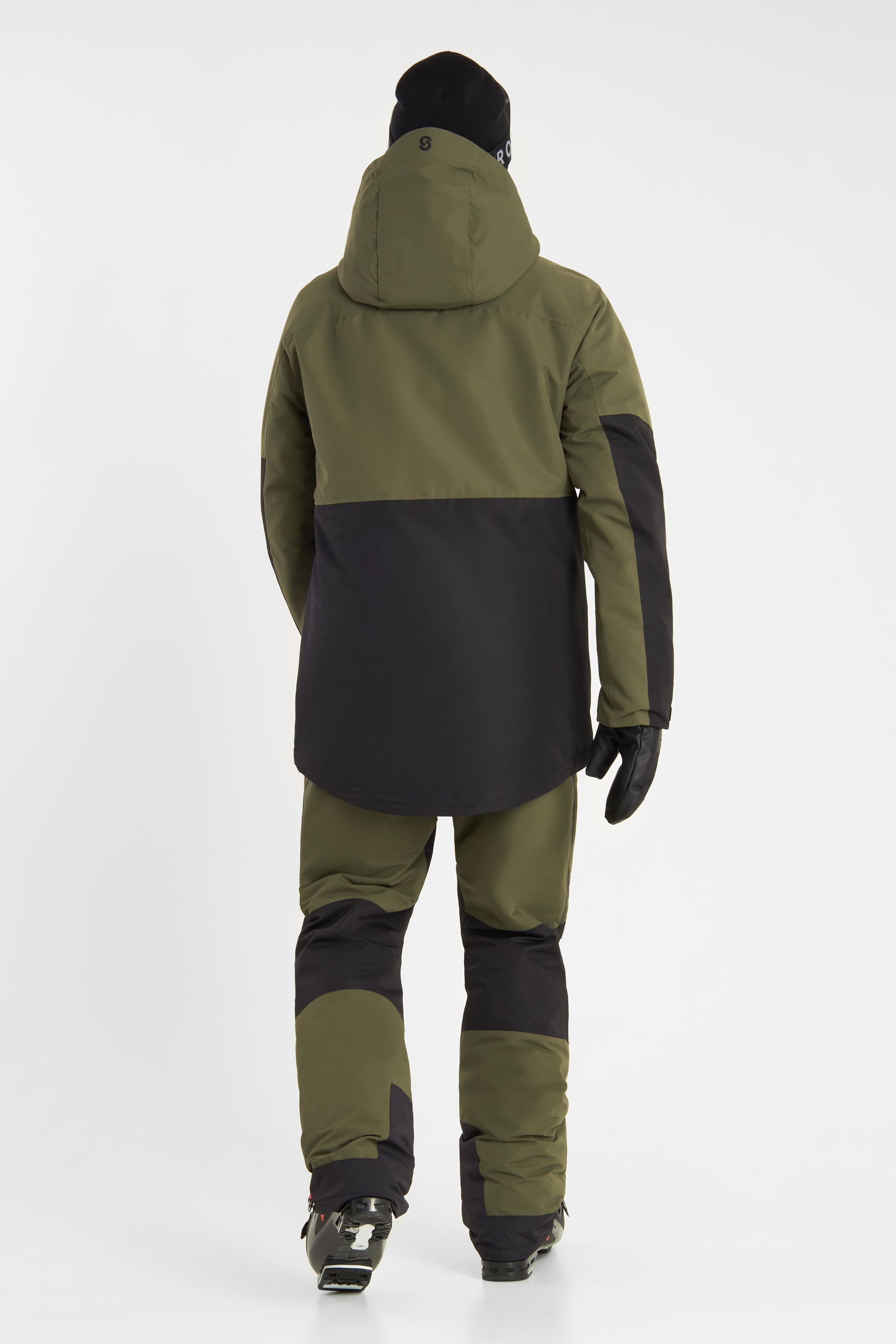 Lynx Ski Jas Olive Green - Heren