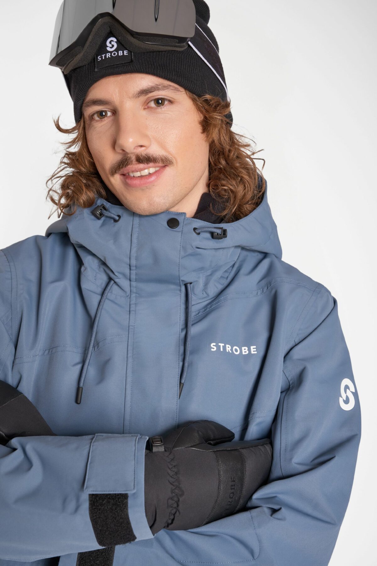 Aura Ski Jacket Slate Blue - Men's
