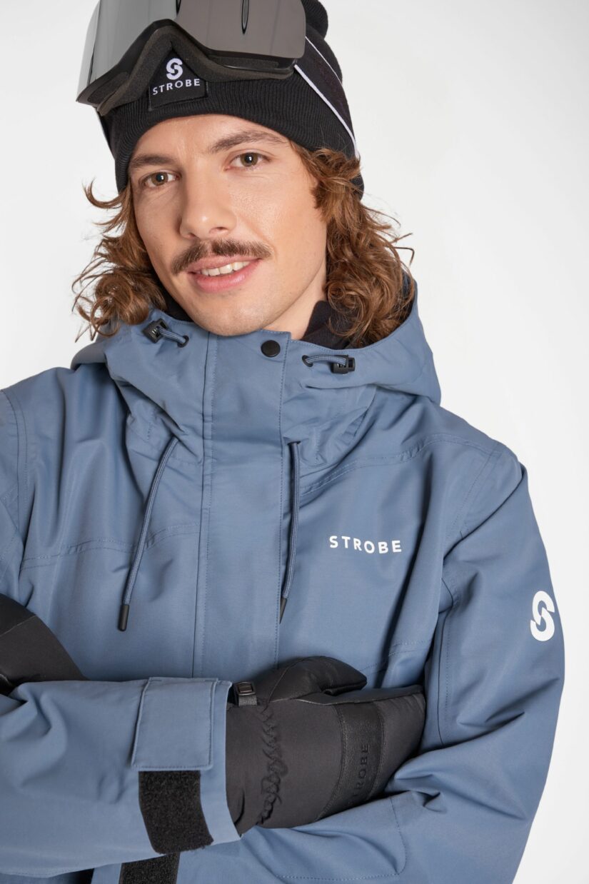 Aura Ski Jacket Slate Blue - Men's