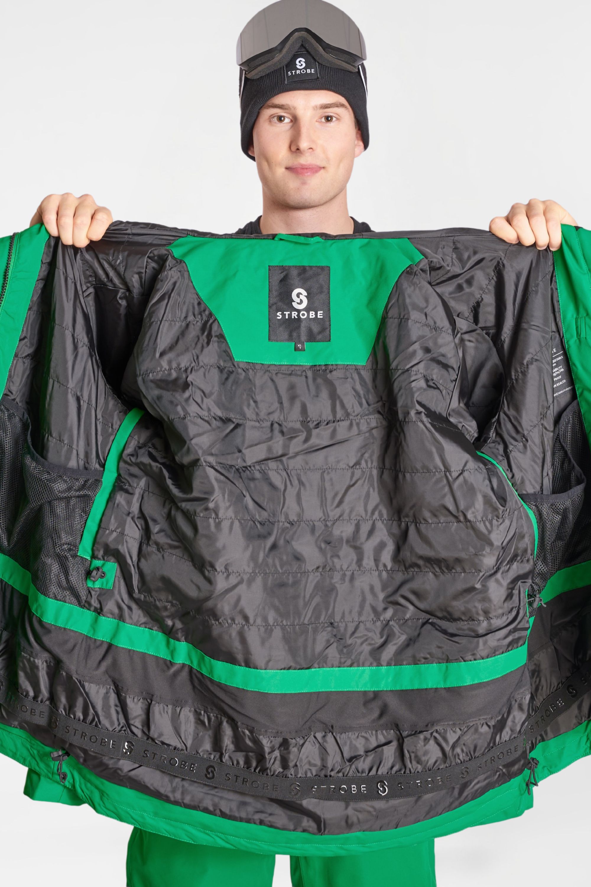 Aura Ski Jas Kelly Green - Heren