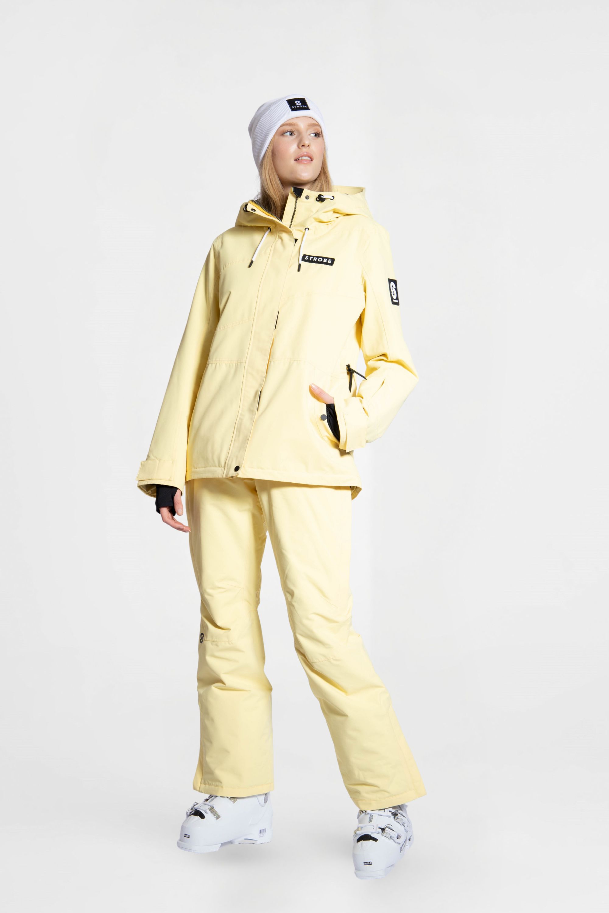 Aura Ski Jas Lt Yellow - Dames