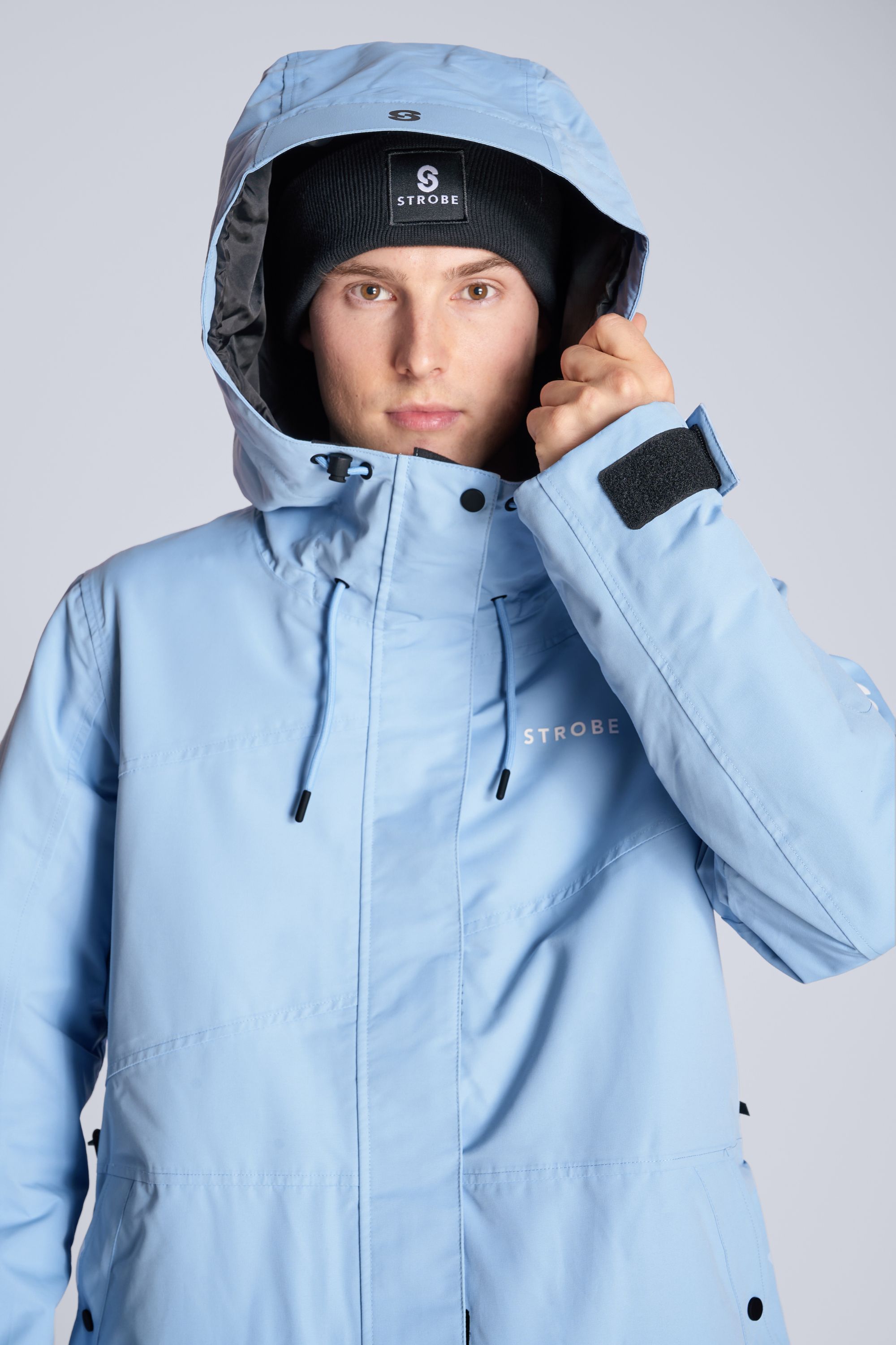 Aura Ski Jacket Serenity Blue - Men's