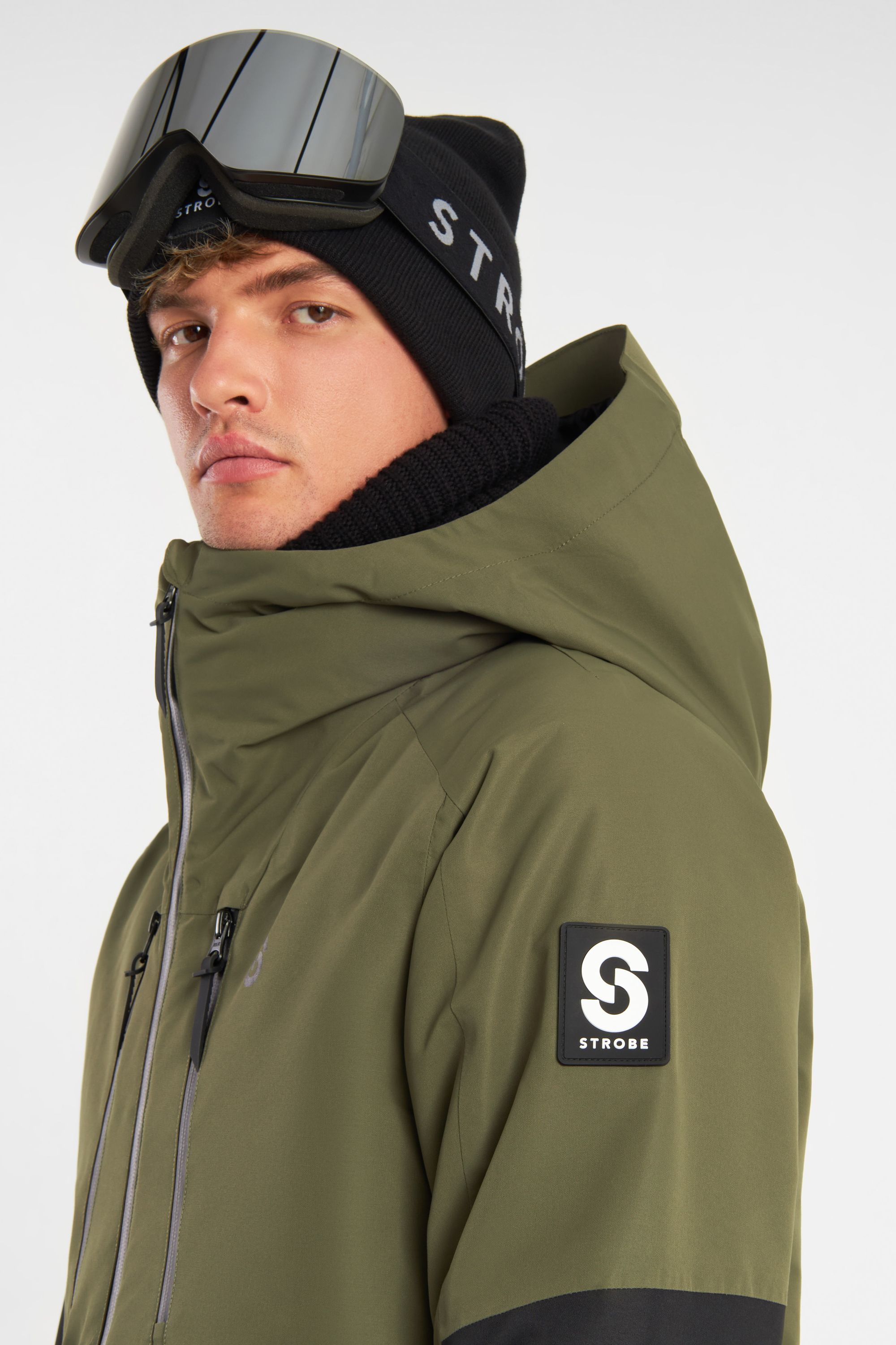 Lynx Ski Jas Olive Green - Heren
