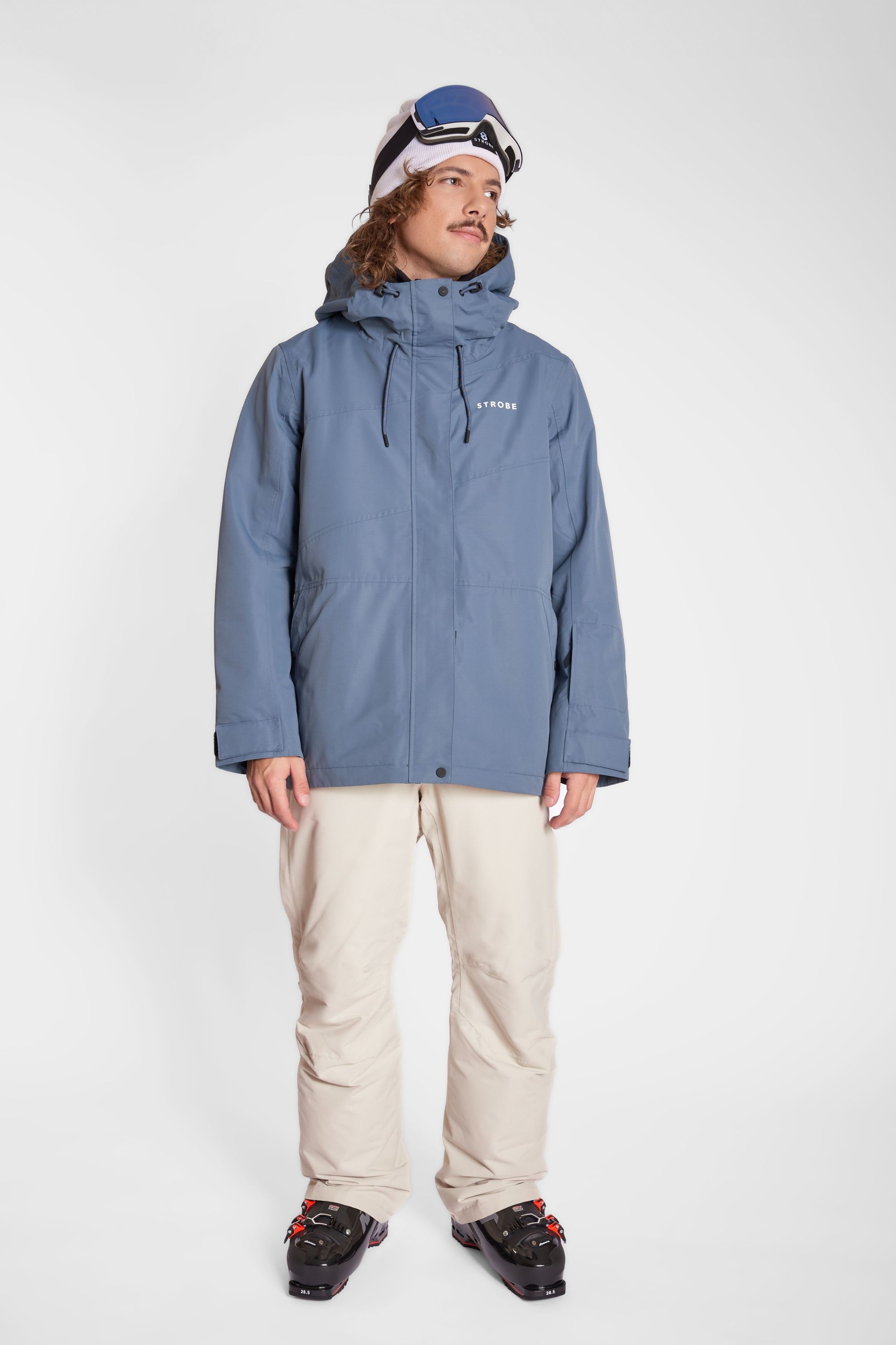 Aura Ski Jacket Slate Blue - Men's
