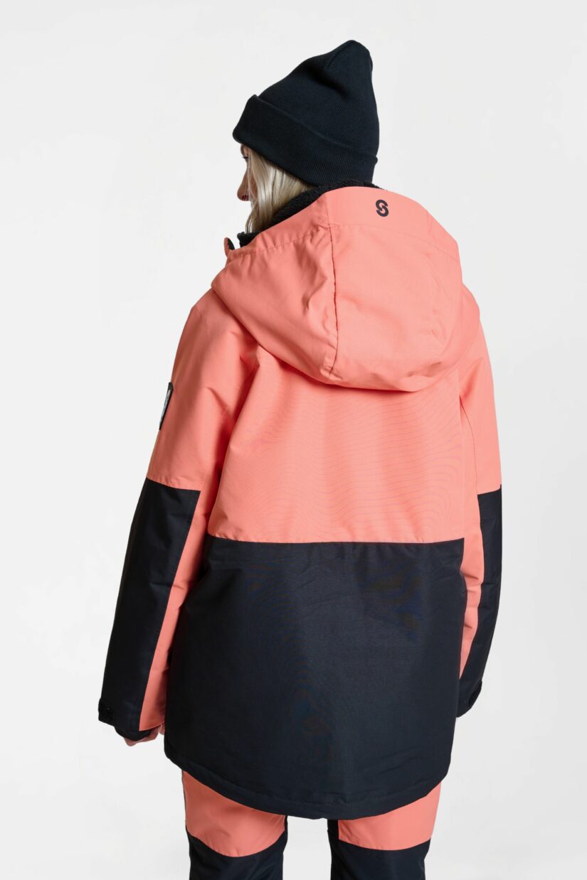 Lynx Ski Jacket Coral - Women's