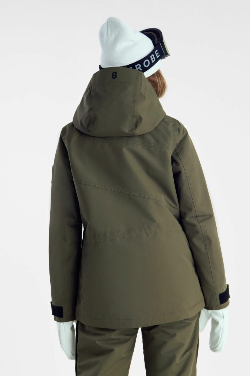 Aura Ski Jacket Olive Green - Women's