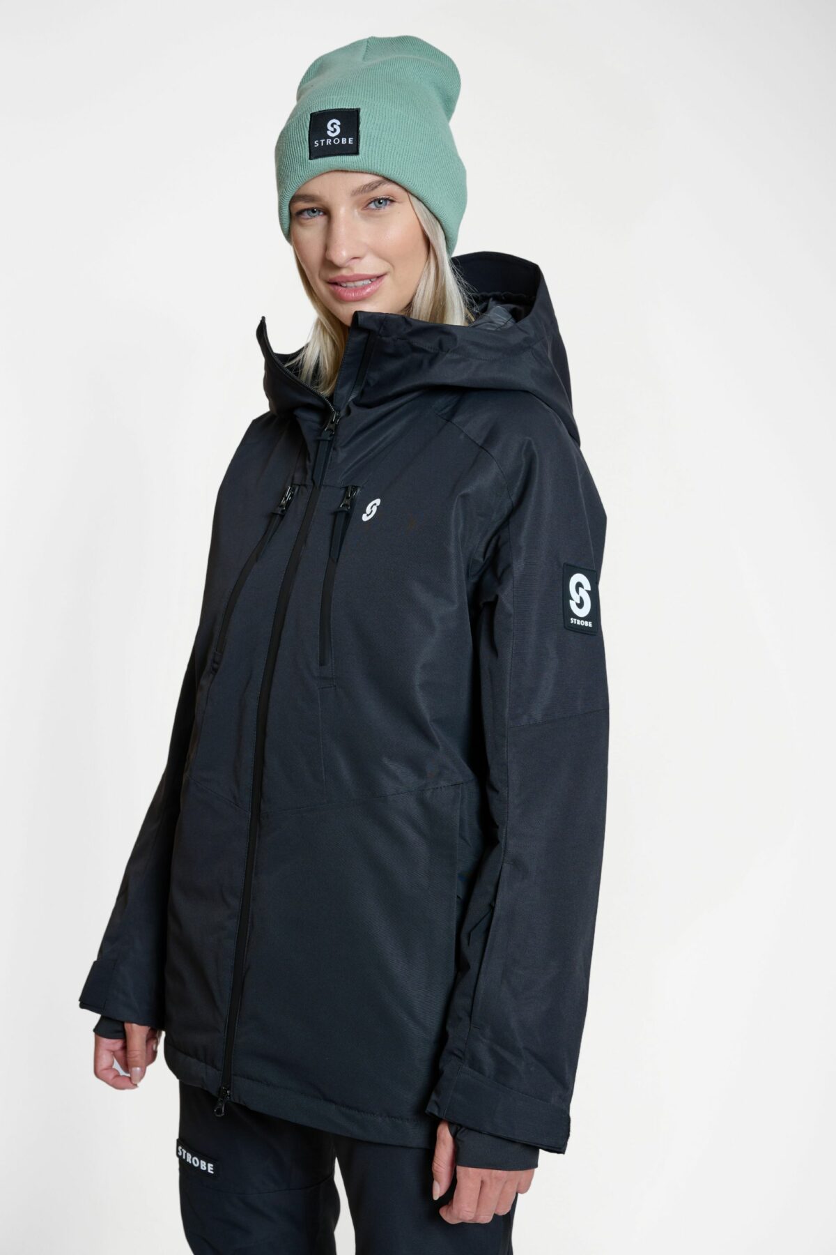 Lynx Ski Jacket Black - Women's