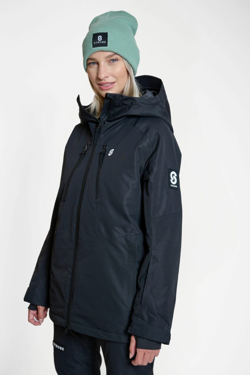 Lynx Ski Jacket Black - Women's