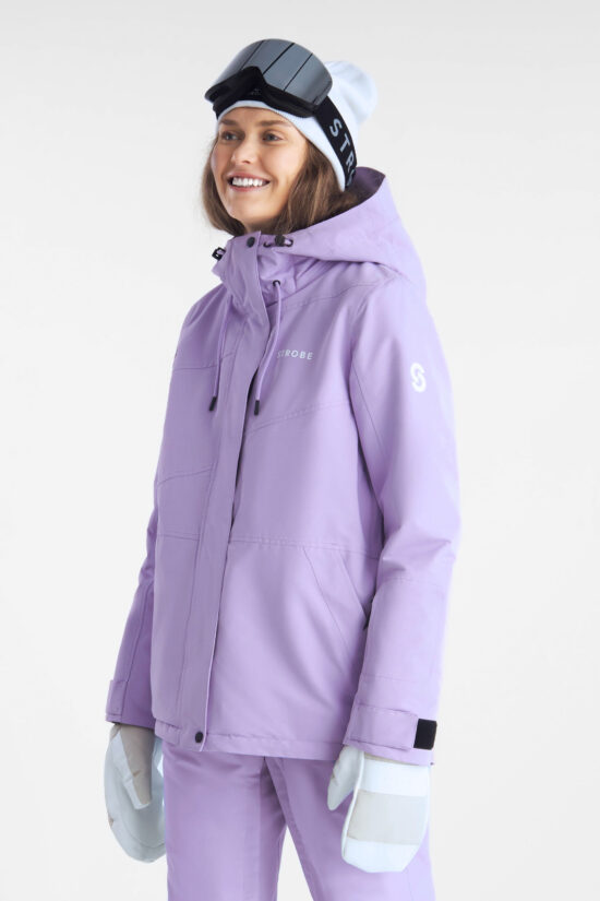 Aura Ski Jacket Pale Violet - Women's