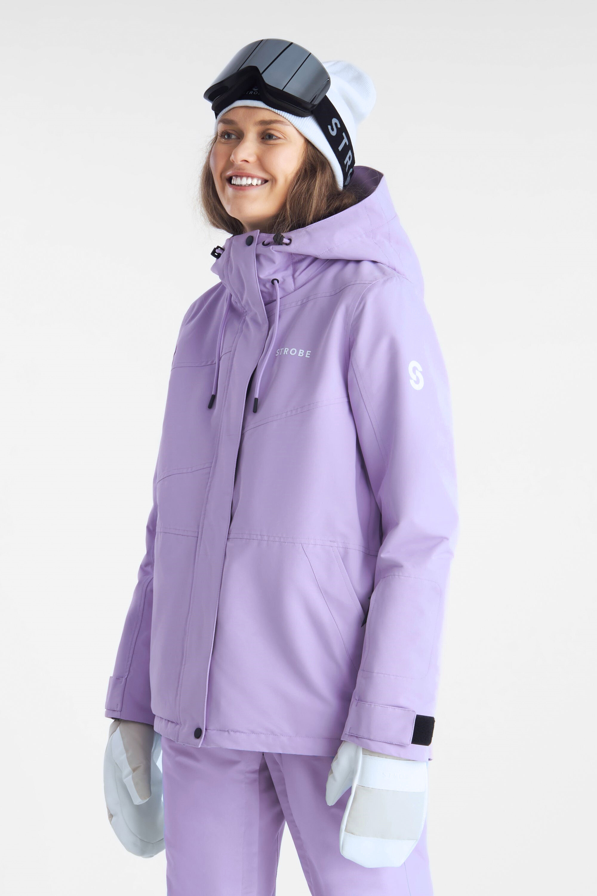 Aura Ski Jacket Pale Violet - Women's