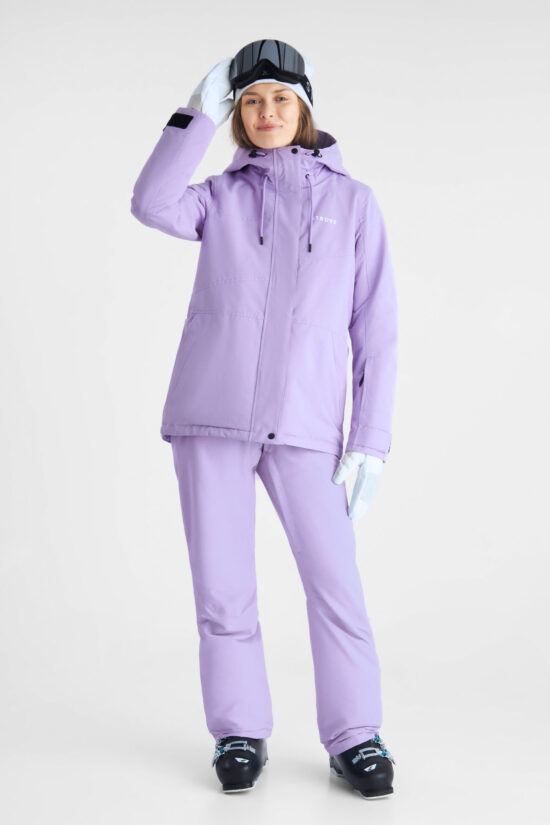 Aura Ski Jacket Pale Violet - Women's