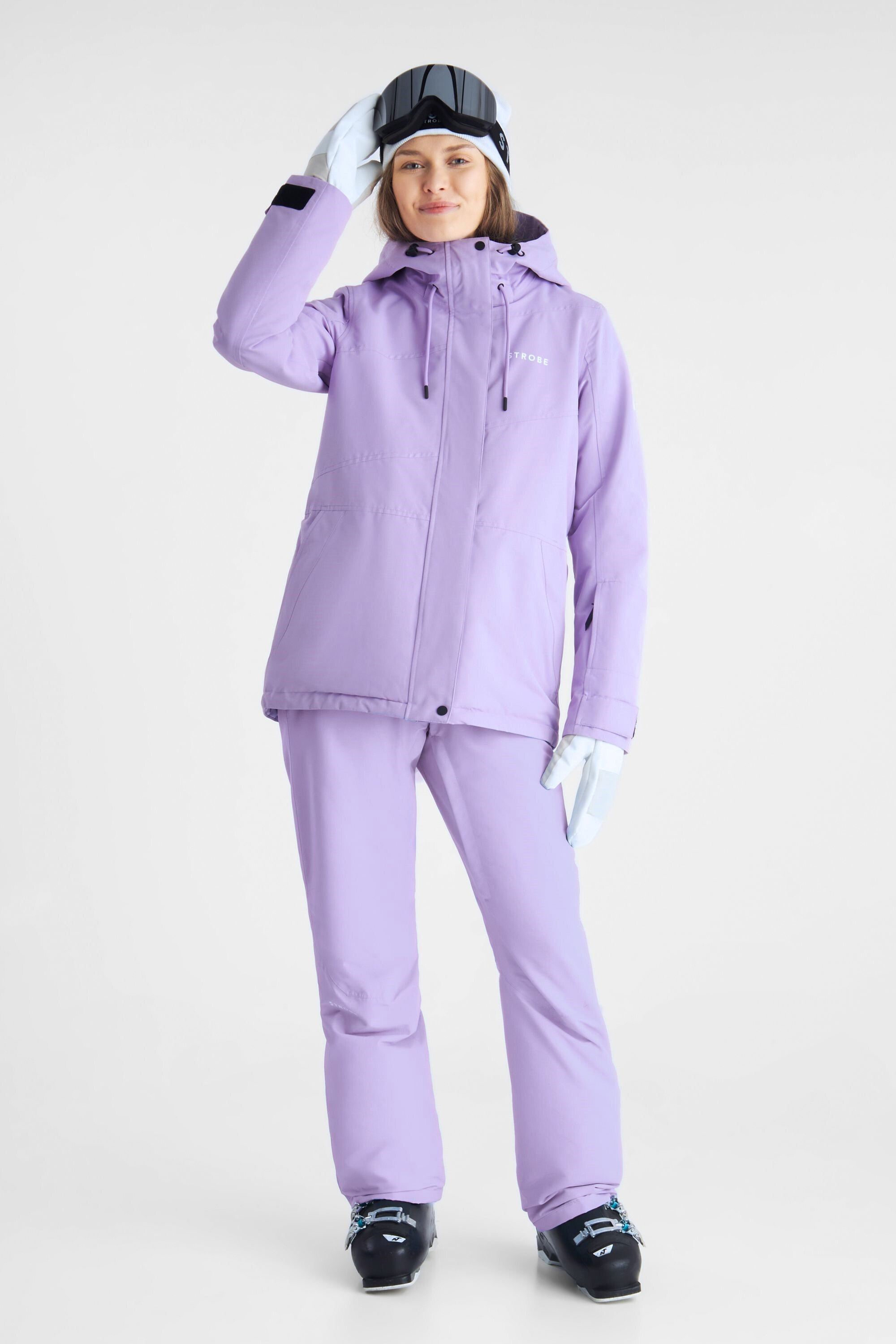 Aura Ski Jacket Pale Violet - Women's