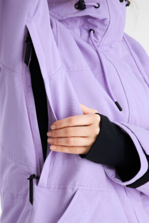 Aura Ski Jacket Pale Violet - Women's