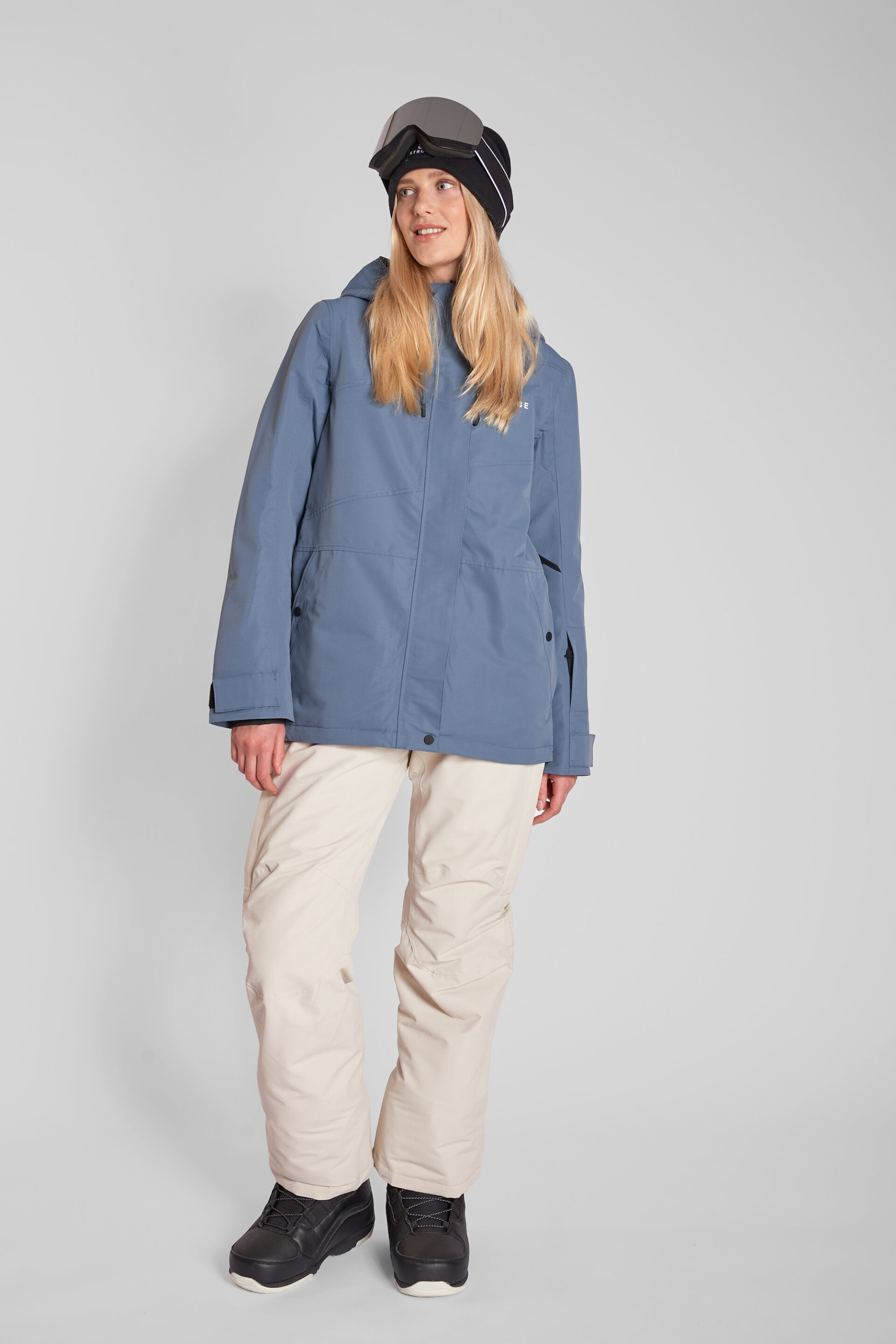 Renewed - Aura Ski Jacket Slate Blue - Small - Women's