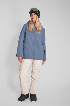 Renewed - Aura Ski Jacket Slate Blue - Small - Women's