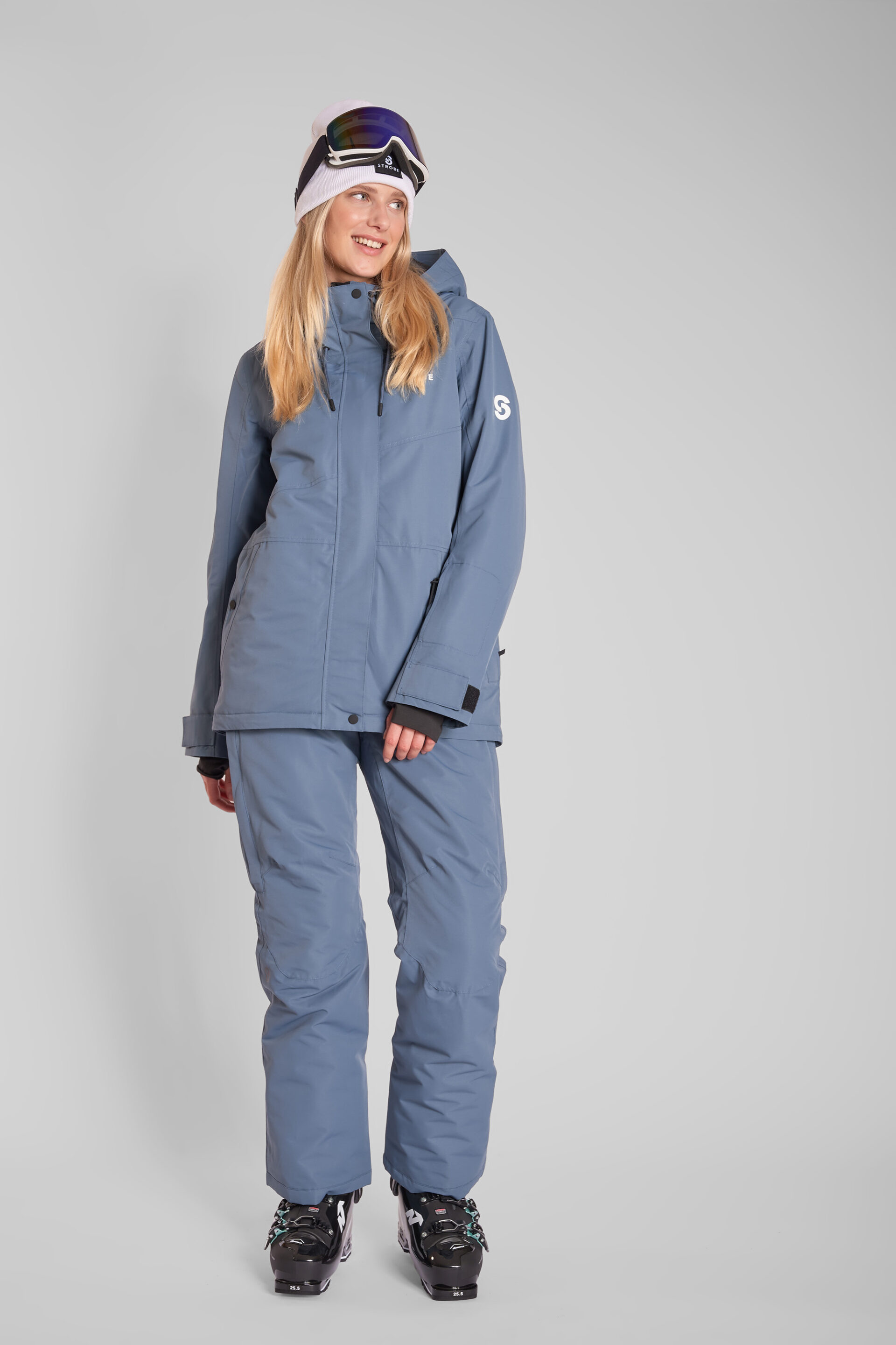 Renewed - Aura Ski Jacket Slate Blue - Small - Women's